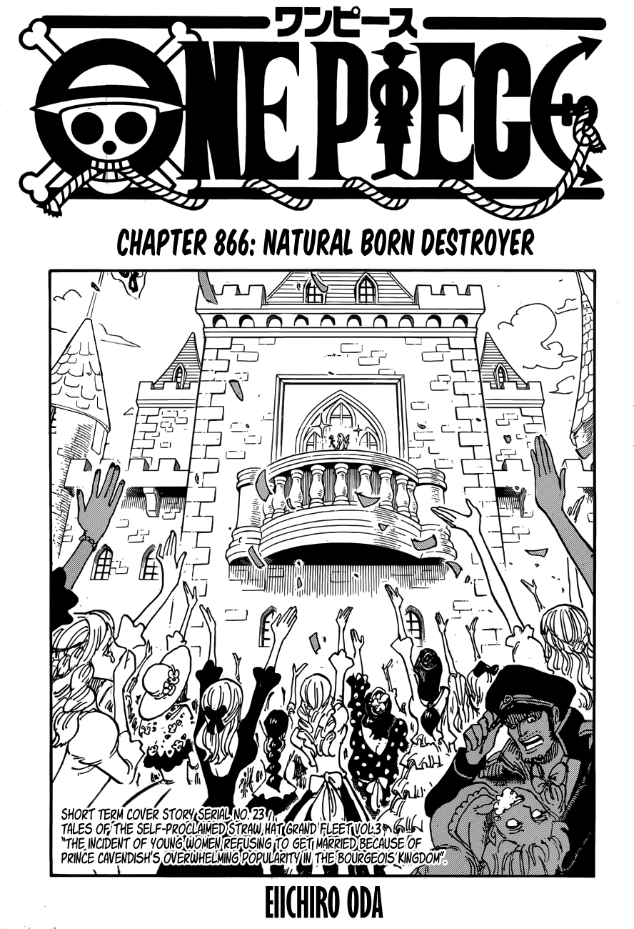One Piece, Chapter 866 image 01